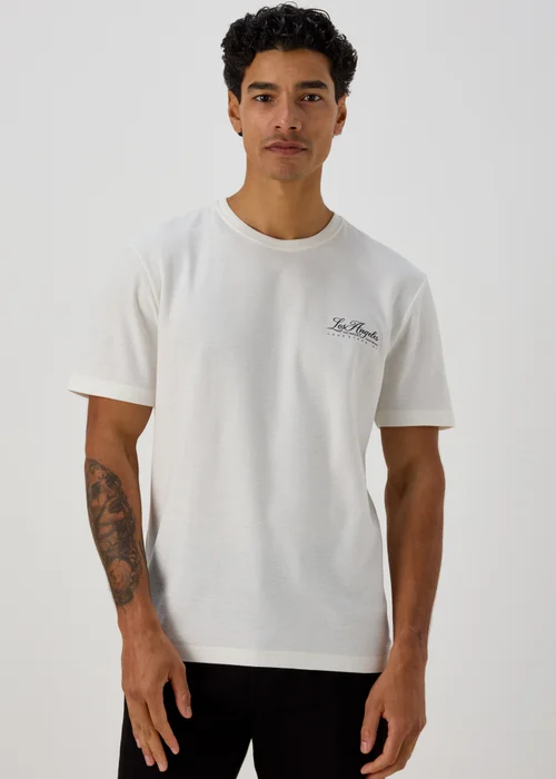 White Los Angeles T-Shirt - S Image 1