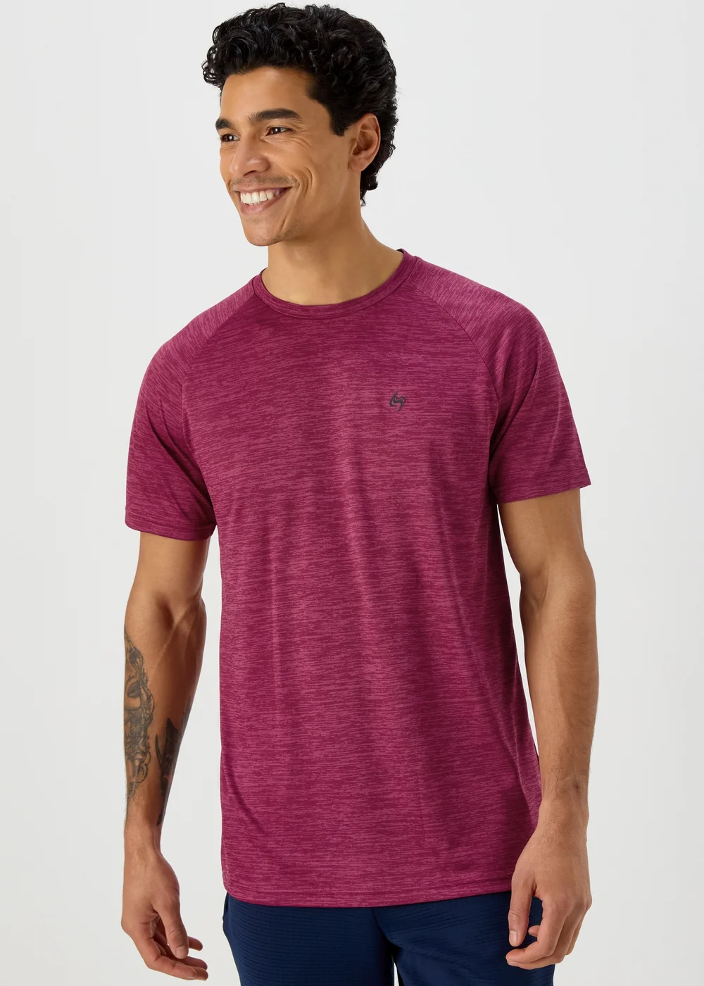 Souluxe Berry Two Tone T-Shirt - S Image 1