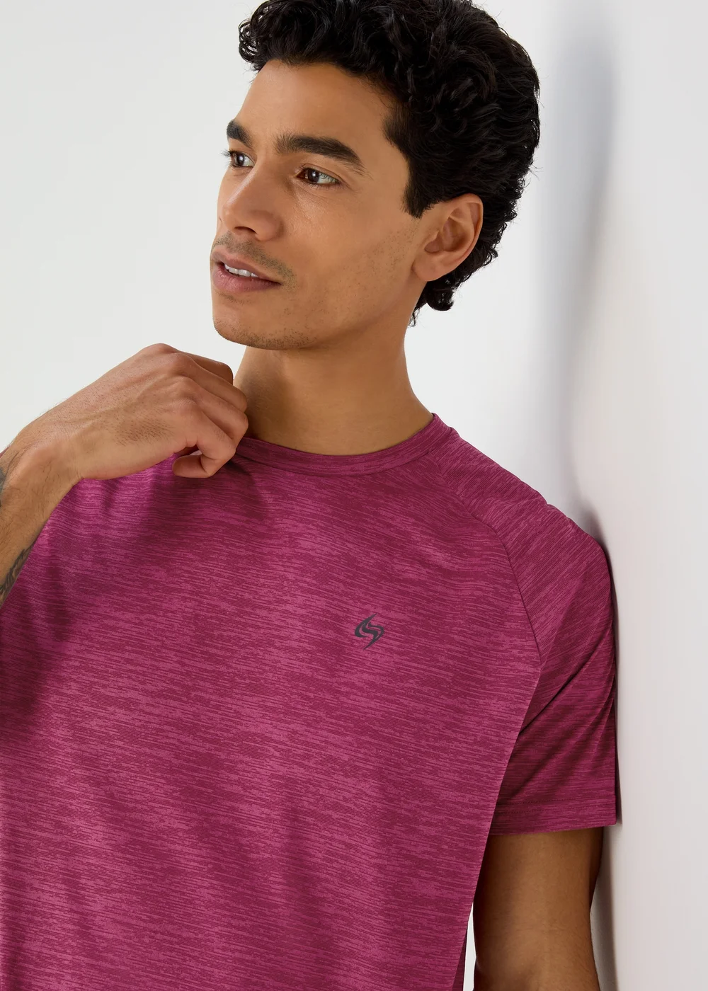 Souluxe Berry Two Tone T-Shirt - S Image 3