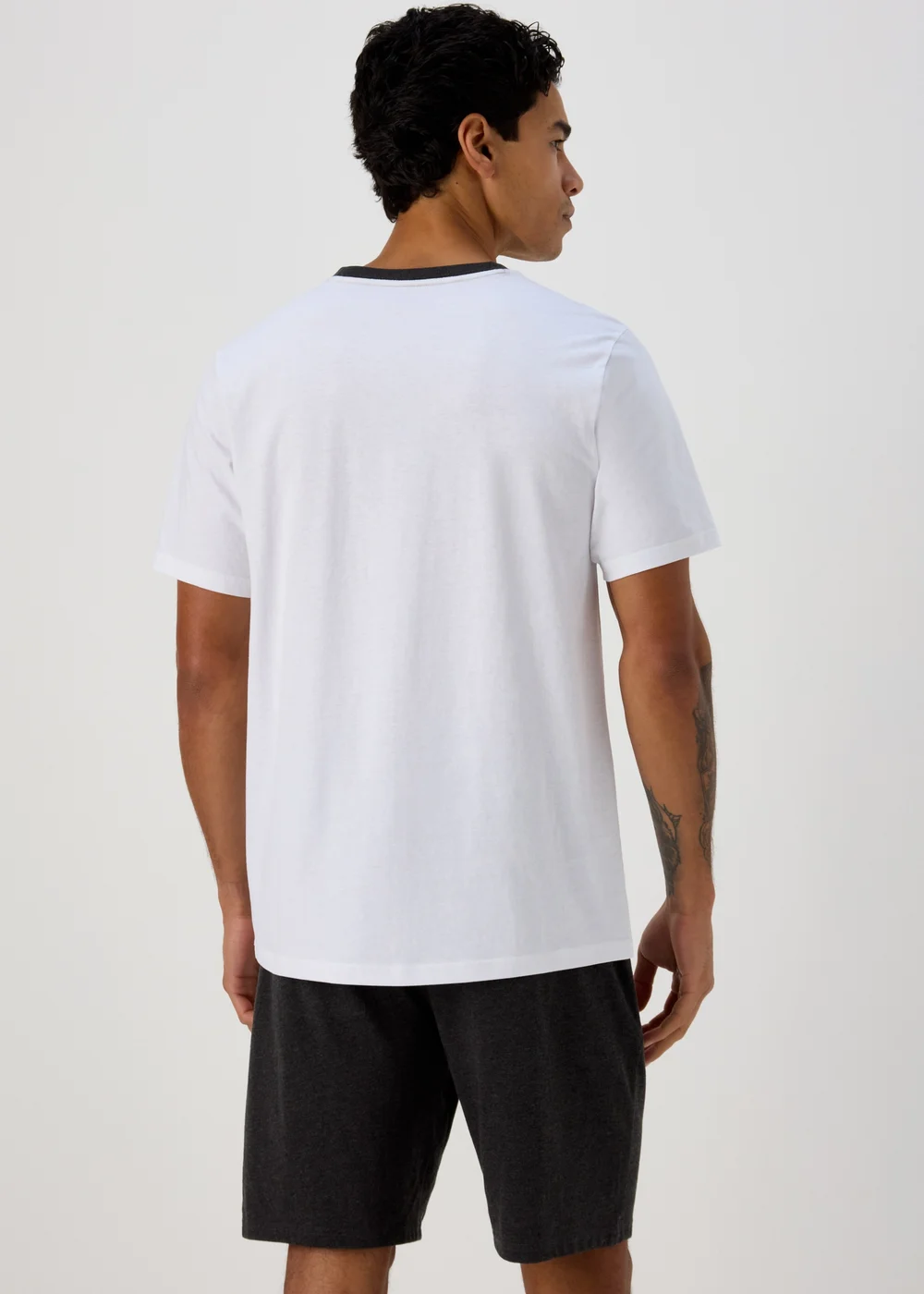 White Shorts Pyjama Set - Extra small Image 2