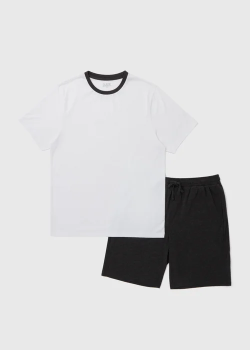 White Shorts Pyjama Set - Extra small Image 4