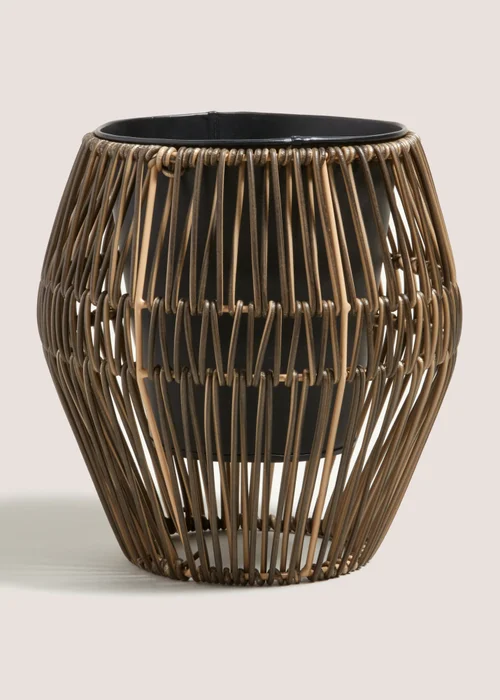 Small Wireframe Plastic Planter (19cm x 15cm x 15cm) Image 1