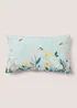 Blue & Yellow Bee Meadow Cushion (30cm x 50cm) Image 1