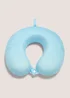 Blue Travel Pillow Image 1