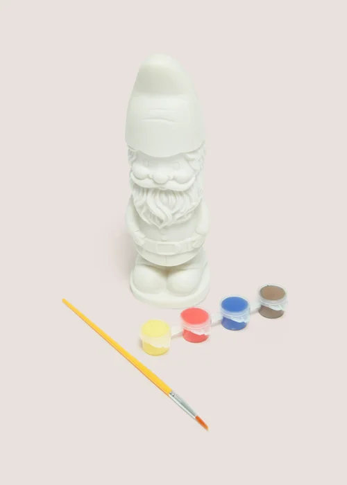 Paint Your Own Garden Gnome (8cm x 12cm x 19cm) Image 2