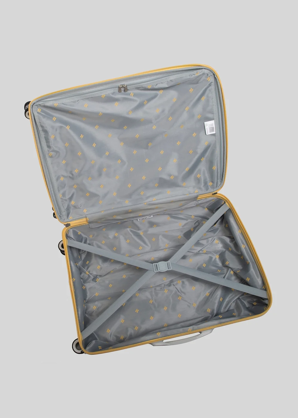 IT Luggage Yellow Quilted Suitcase - Cabin Image 2