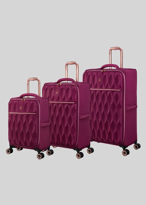 IT Luggage Enliven Berry Suitcase - Large Image 1