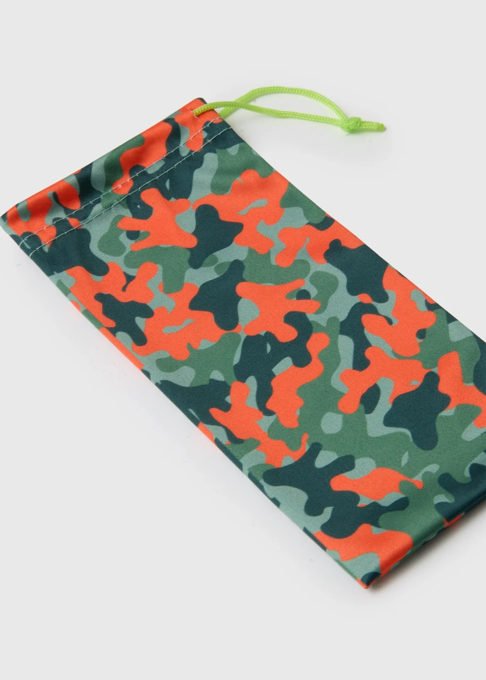 Boys Camo Sunglass Pouch - One Size Image 2