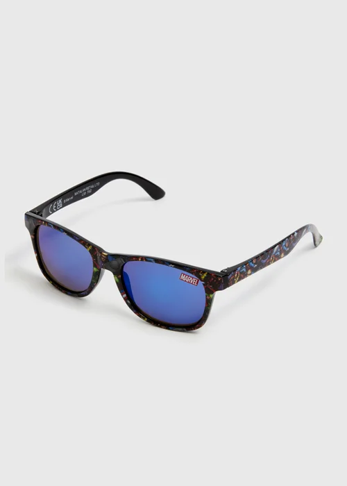 Avengers Boys Black Sunglasses - One Size Image 1
