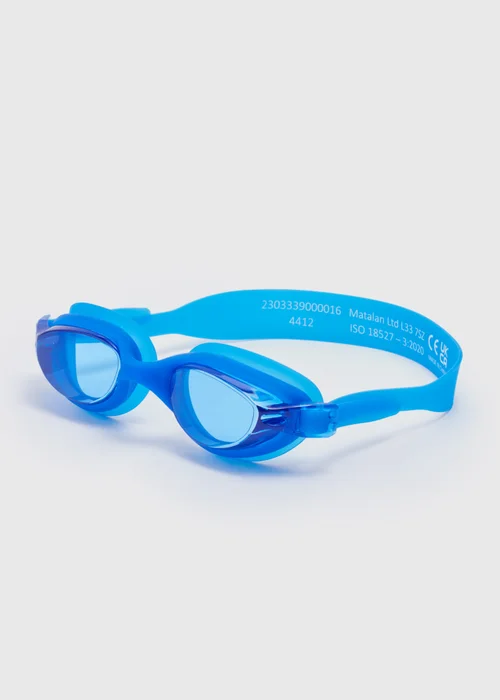 Boys Blue Swim Goggle (7-10yrs) - 7-10 Yrs Image 1