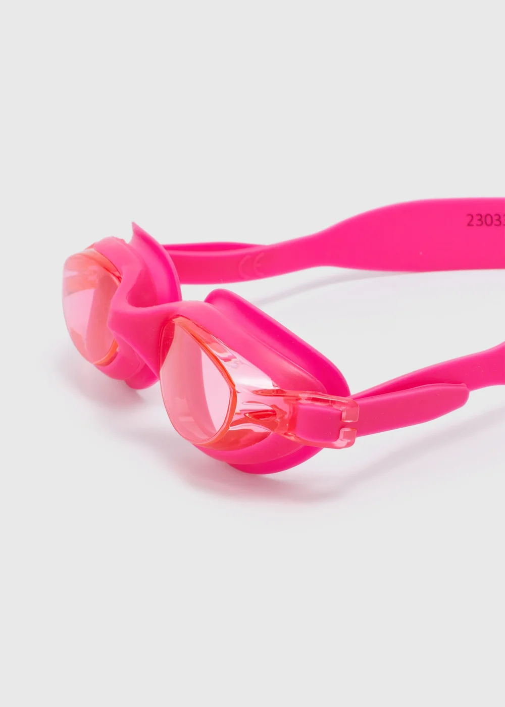 Girls Pink Swim Goggle (7-10yrs) - 7-10 Yrs Image 2