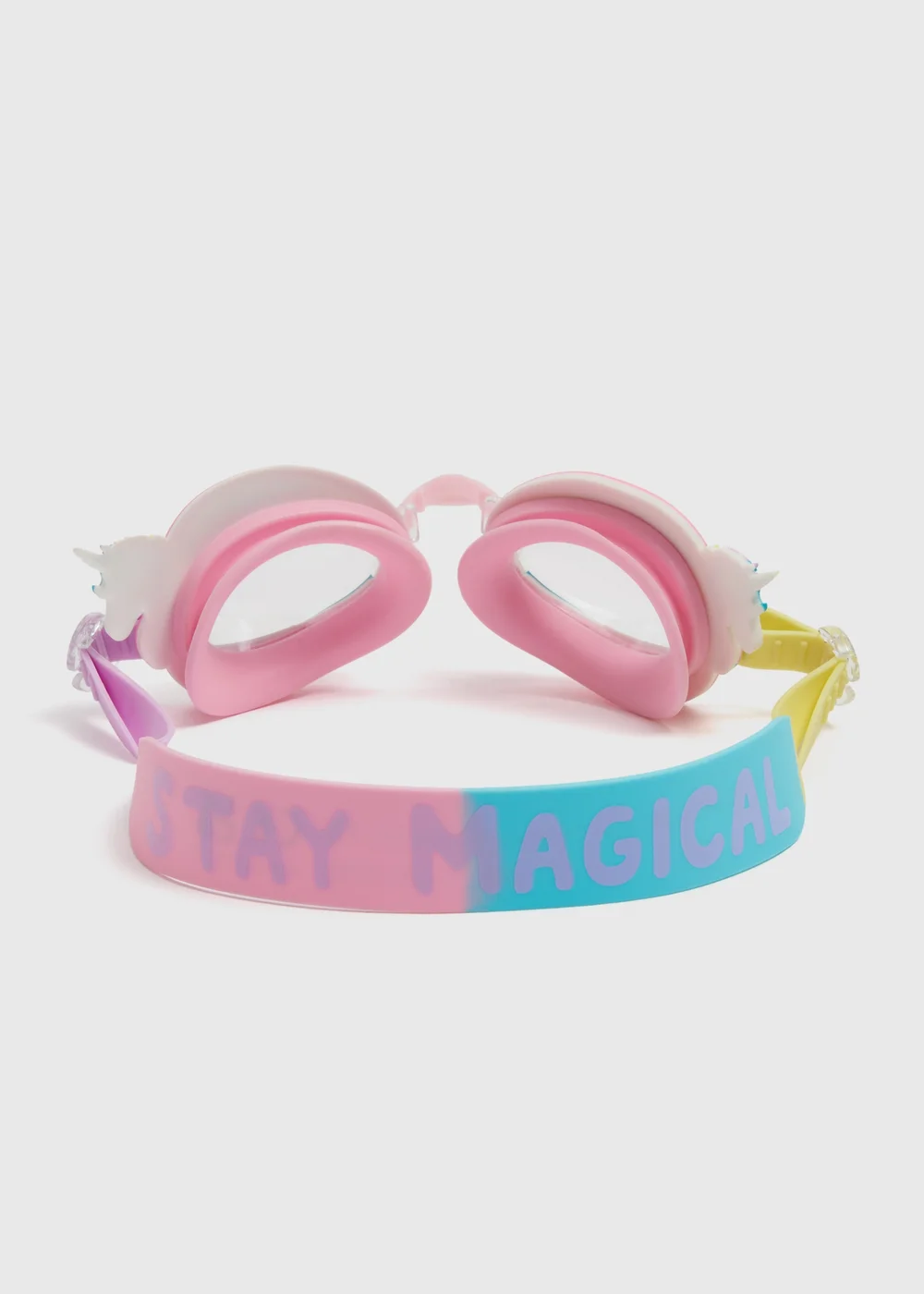 Girls Pink Unicorn Swimming Goggles (3+yrs) - One Size Image 2