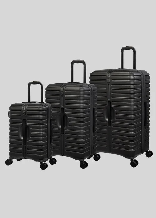 IT Luggage Grey Jumbo Suitcase - Cabin Image 1