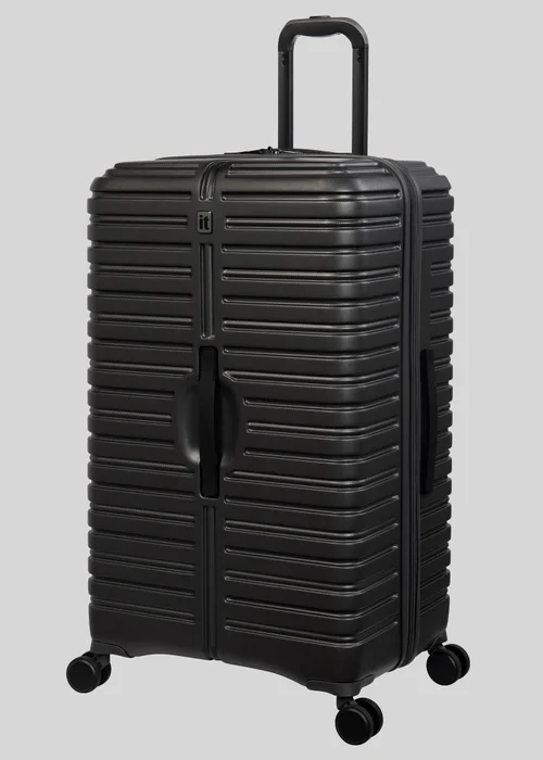 IT Luggage Grey Jumbo Suitcase - Cabin Image 3