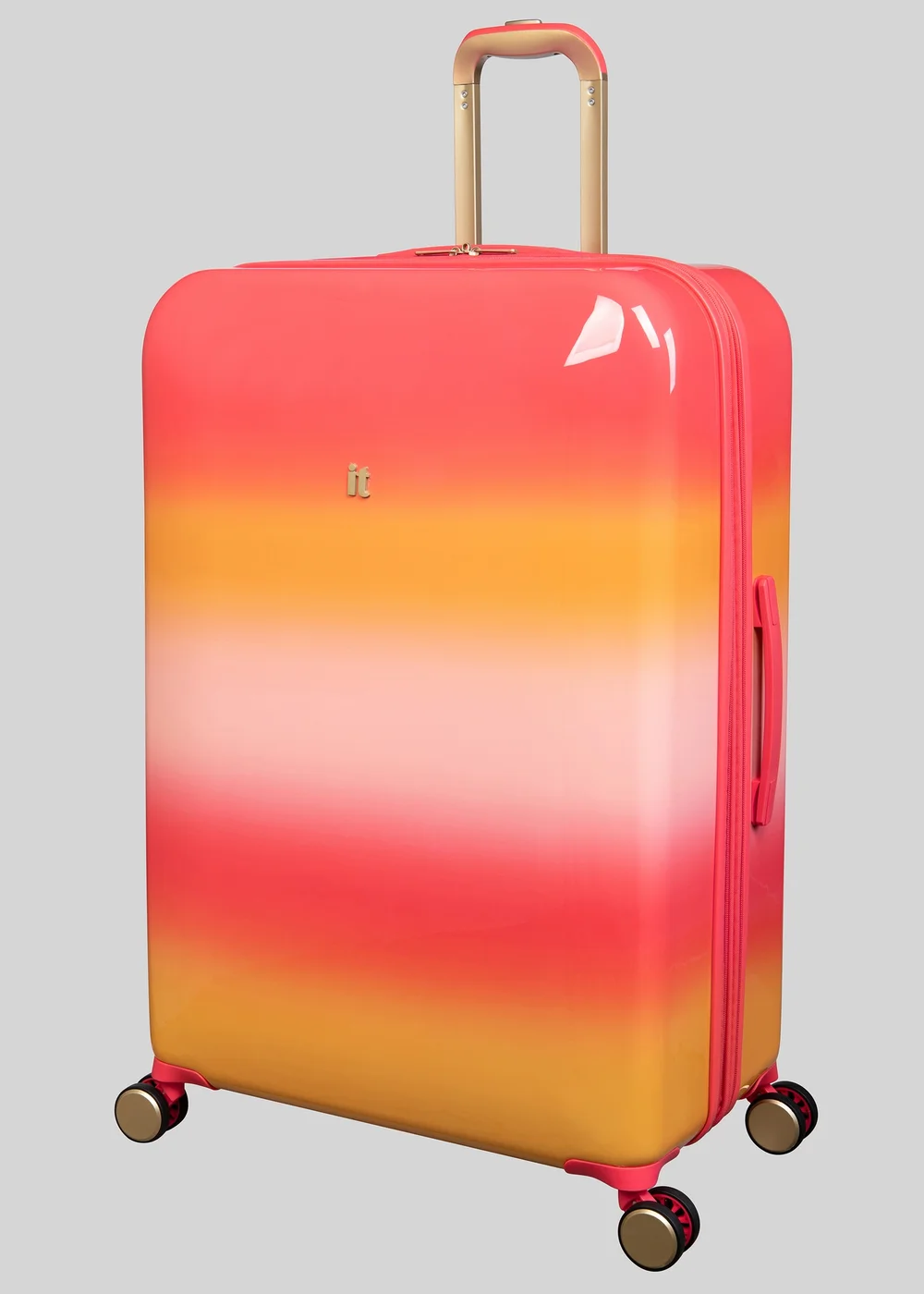 IT Luggage Multicolour Ombre Print Suitcase - Cabin Image 3