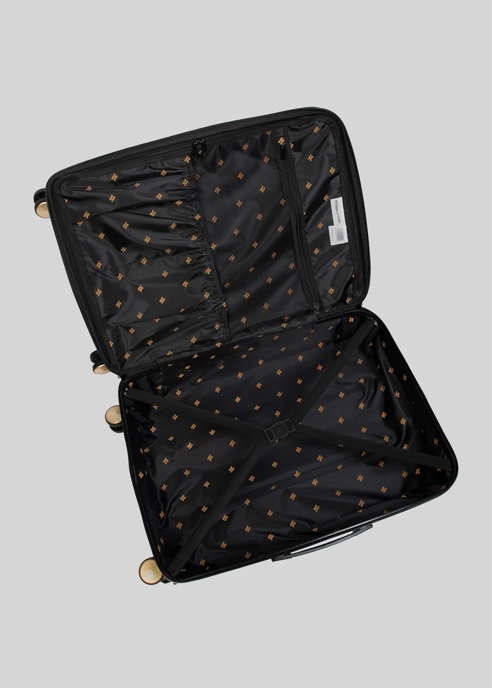IT Luggage Multicolour Marble Print Suitcase - Cabin Image 2