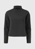 Papaya Petite Charcoal High Neck Top - XS Image 5
