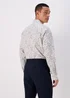 Taylor & Wright White Floral Print Long Sleeve Shirt - Small Image 2