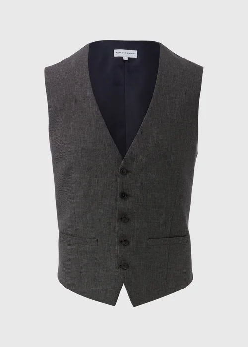 Taylor & Wright Charcoal Albert Waistcoat - Small Image 5