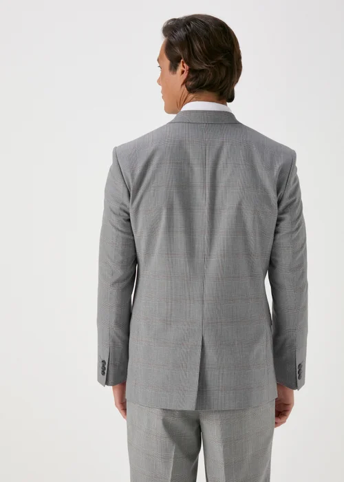 Taylor & Wright Grey Nelson Tailored Fit Jacket - 38 Chest Long Image 2