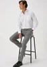 Taylor & Wright Grey Nelson Checked Tailored Fit Trousers - 32 Waist 29 Leg Image 4
