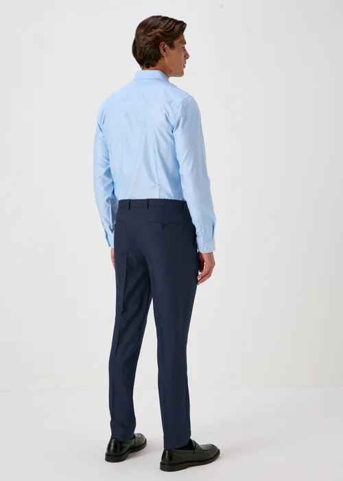 Taylor & Wright Lennon Blue Slim Fit Trousers - 30 Waist 31 Leg Image 4