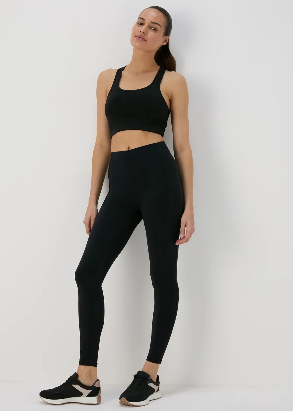 Souluxe Black Shape Leggings - 8 Image 1