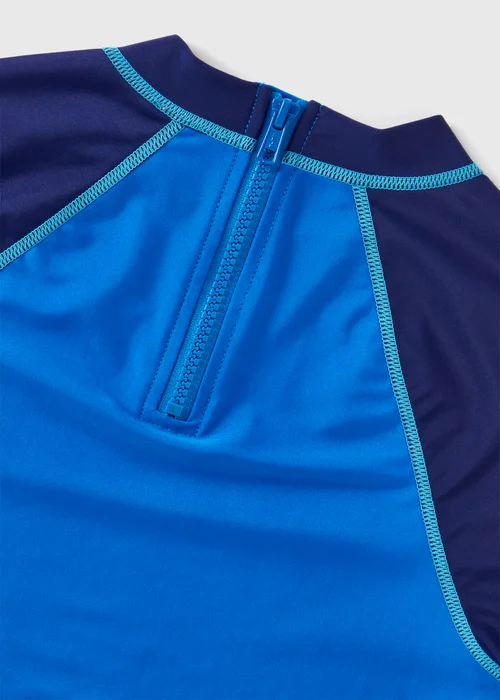 Sonic Boys Blue Rash Vest (2-11yrs) - Age 2 - 3 Years Image 2