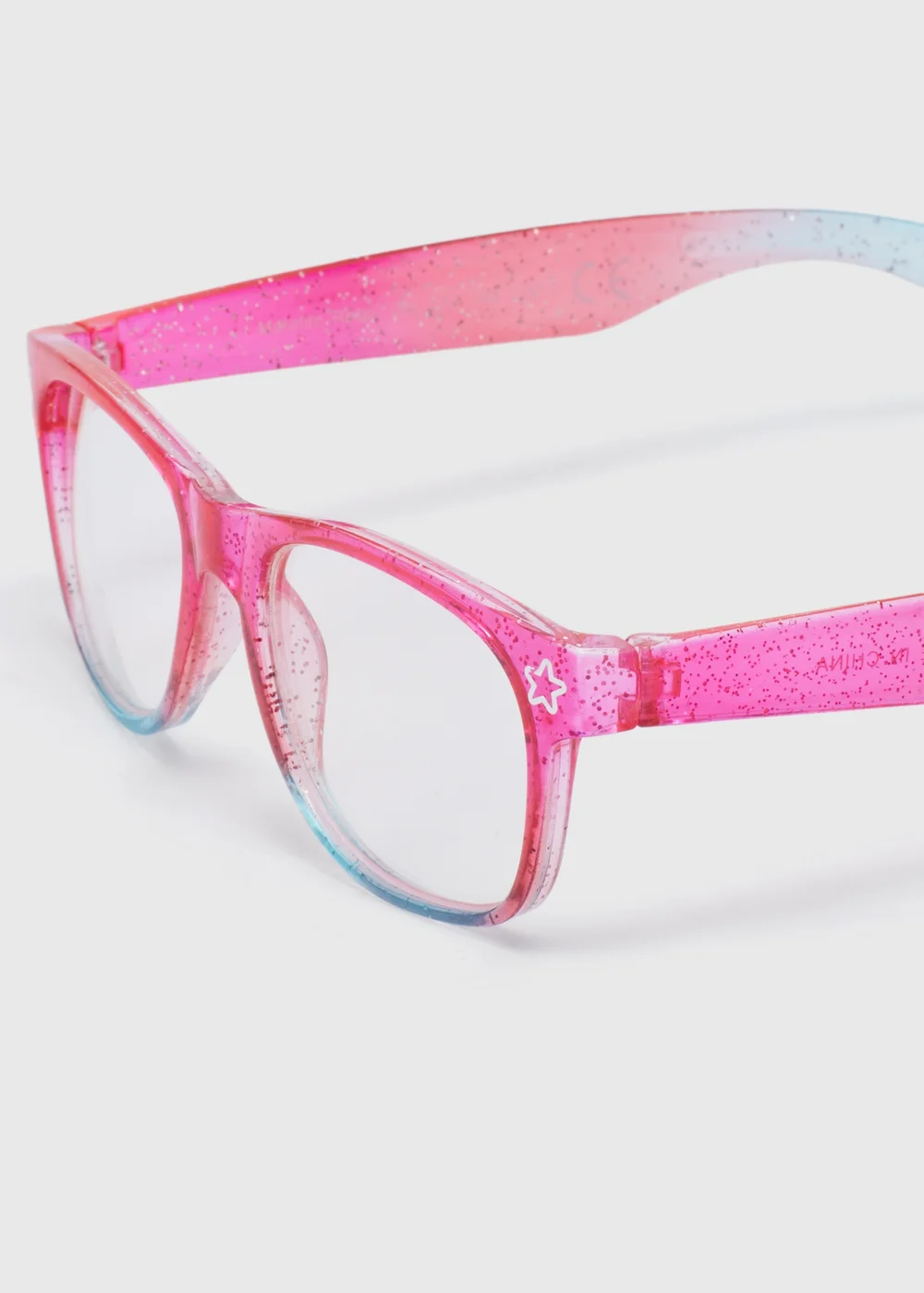 Kids Pink Glitter Nomad Sunglasses (3+yrs) - One Size Image 2