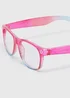 Kids Pink Glitter Nomad Sunglasses (3+yrs) - One Size Image 2