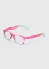 Kids Pink Glitter Nomad Sunglasses (3+yrs) - One Size Image 1