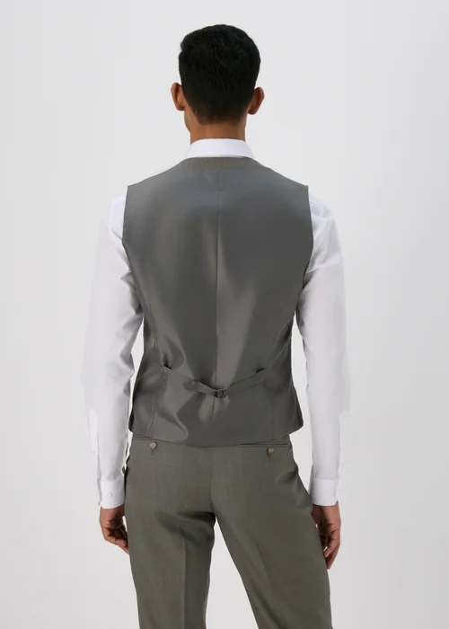 Taylor & Wright Elton Green Slim Fit Waistcoat - Small Image 3