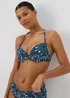 Navy Paisley Underwired Bikini Top - 32B Image 3