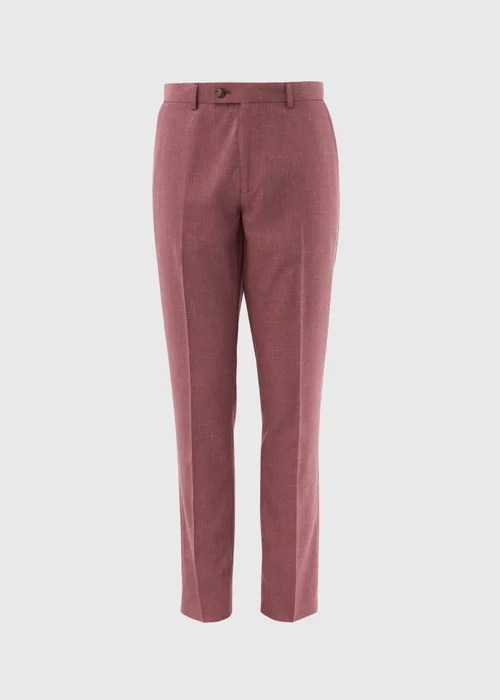 Taylor & Wright Parton Pink Slim Fit Trousers - 32 Waist 29 Leg Image 5