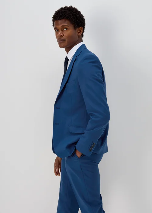 Taylor & Wright Panama Blue Skinny Fit Jacket - 36 Chest Regular Image 3