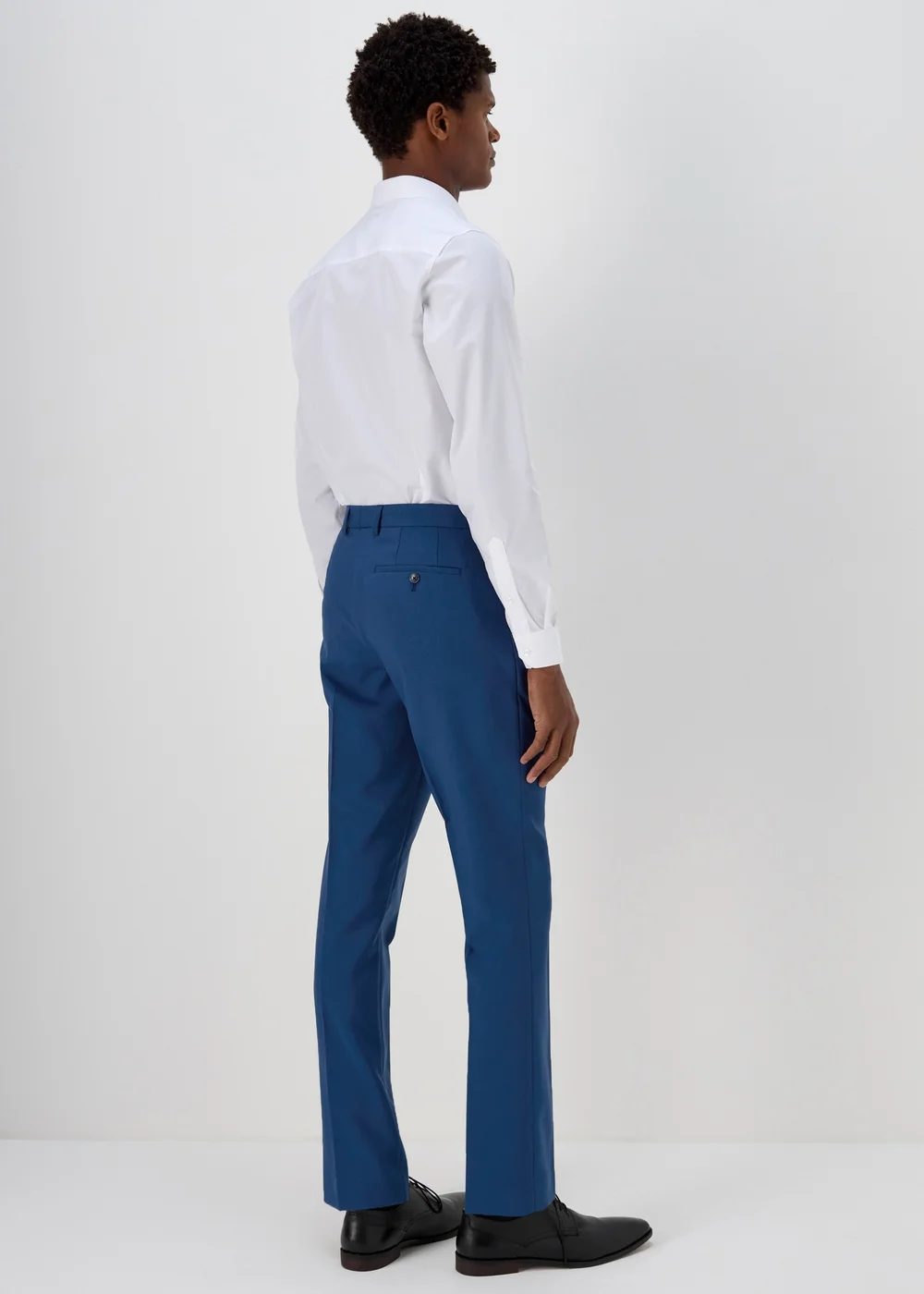Taylor & Wright Panama Blue Skinny Fit Trousers - 30 Waist 31 Leg Image 2