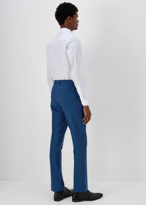 Taylor & Wright Panama Blue Skinny Fit Trousers - 30 Waist 31 Leg Image 2
