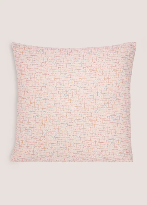 Pink Cushion Cover (43cm x 43cm) Image 1