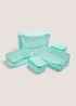 5 Pack Mint Packing Cubes Image 1