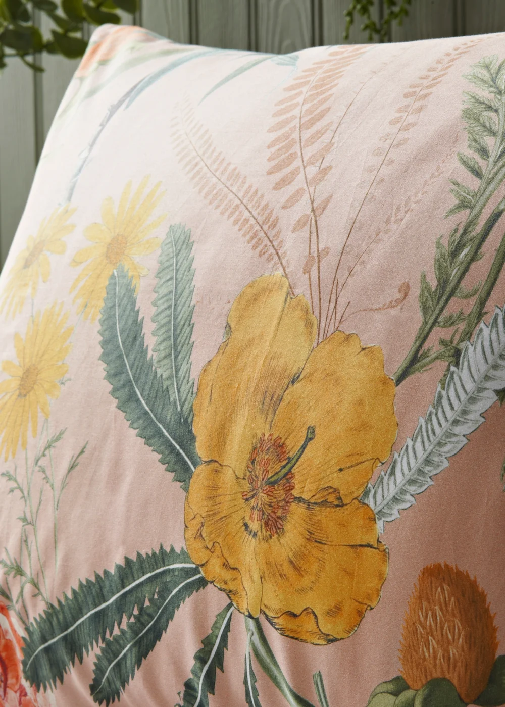 Pink Botanical Floral Duvet Set - Super king Image 2