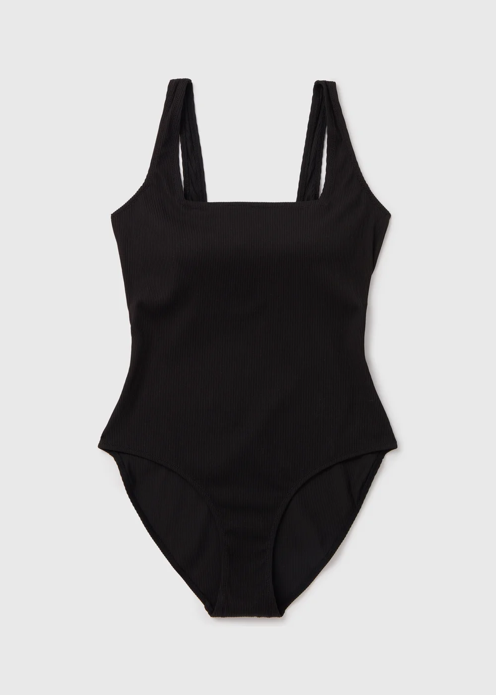 Black Textured Swimsuit - 8 Image 4