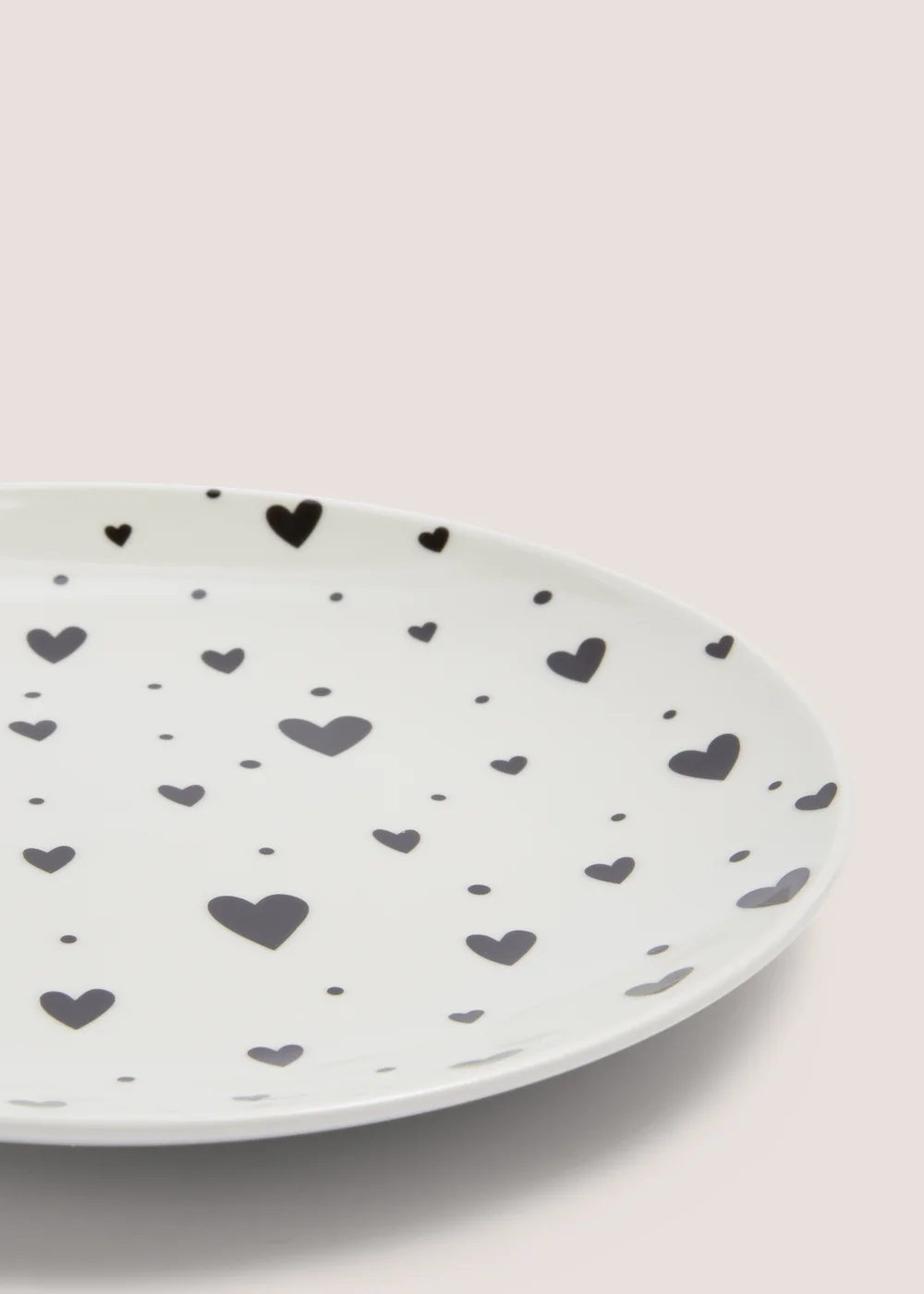 Black Heart Side Plate Image 2