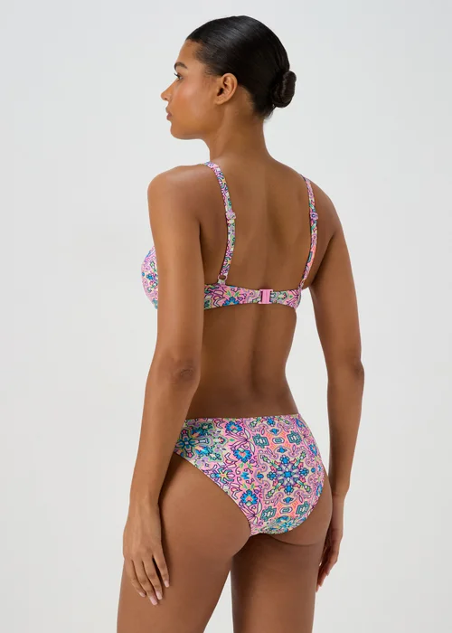 Pink Mosaic Mini Briefs - 6 Image 2