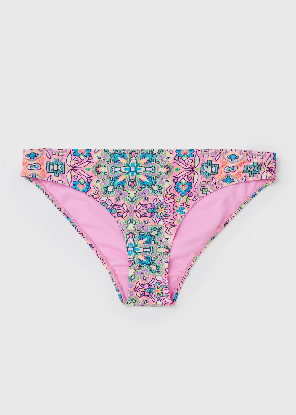 Pink Mosaic Mini Briefs - 6 Image 4