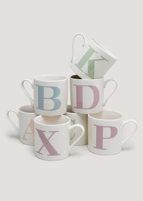 White Letter Mug - S Image 2