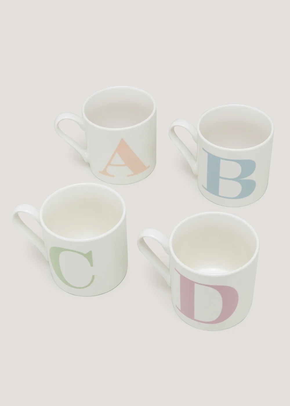 White Letter Mug - S Image 1