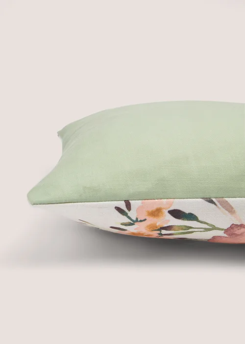 Green Retreat Printed Floral (43cm x 43cm) Image 2