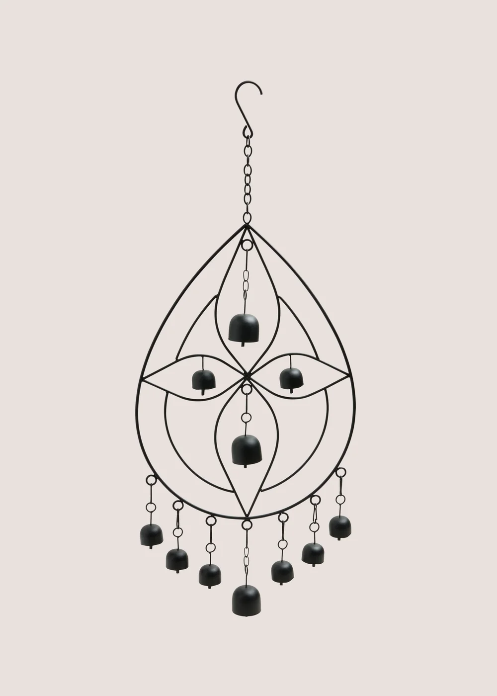 Black Wind Chime ( 30x71.5x4.2cm ) Image 1