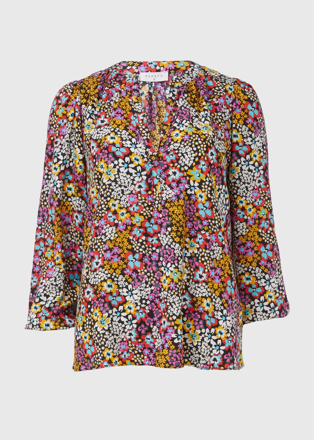 Multicoloured Floral Popover - 8 Image 5
