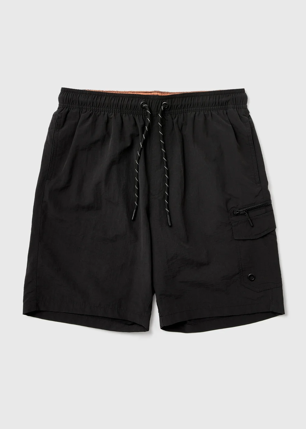 Black Cargo Swim Shorts - S Image 4